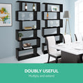 Artiss 6 Tier Bookshelf RIVA Black