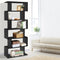 Artiss 6 Tier Bookshelf RIVA Black