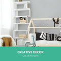 Artiss 6 Tier Bookshelf White Storage Shelves Display