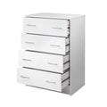Artiss 4 Drawer Chest White Andes Bedroom Storage Dresser