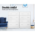 Artiss 4 Drawer Chest White Andes Bedroom Storage Dresser
