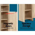 Artiss Bathroom Cabinet Storage 185cm Wooden Tall