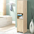 Artiss Bathroom Cabinet Storage 185cm Wooden Tall