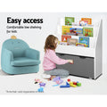 Keezi 3 Tier Kids Bookshelf Magazine Rack Children Storage Organiser