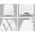Keezi 5 Tier Kids Bookshelf Magazine Organiser White Display Rack
