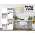 Artiss 8 Cube Bookshelf White Storage Organiser