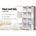 Artiss 8 Cube Bookshelf White Storage Organiser