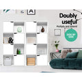 Artiss 8 Cube Bookshelf White Storage Organiser