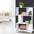 Artiss 3 Tier Bookshelf NINA White Storage Display Shelf