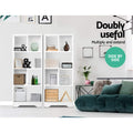 Artiss 6 Tier Bookshelf White Bookcase Storage Shelves