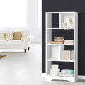 Artiss 6 Tier Bookshelf White Bookcase Storage Shelves