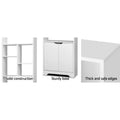Artiss White Bookshelf with Cabinet GINA
