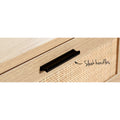 Artiss Rattan Chest of Drawers 4 Drawer Tallboy Pine