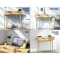 Artiss Console Table Rattan 2 Drawers