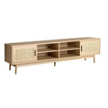 Artiss TV Cabinet 180cm Rattan Entertainment Unit Cole