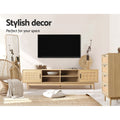 Artiss TV Cabinet 180cm Rattan Entertainment Unit Cole