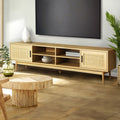 Artiss TV Cabinet 180cm Rattan Entertainment Unit Cole