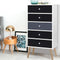 Artiss 5 Chest of Drawers White Bedroom Storage BONDS