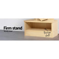 Artiss Tree Bookshelf 7 Tier ECHO Oak Wooden Display Unit