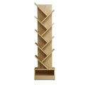 Artiss 9 Tier Tree Bookshelf Oak Storage Rack Display