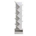 Artiss 9 Tier Tree Bookshelf White Storage Organiser
