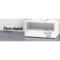 Artiss 9 Tier Tree Bookshelf White Storage Organiser