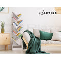 Artiss 9 Tier Tree Bookshelf White Storage Organiser