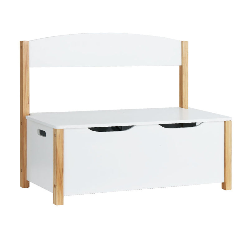 Keezi Kids Toy Box Storage Chest Bench Organiser
