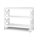 Artiss Console Table 3 Tier White Polly Storage