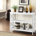 Artiss Console Table 3 Tier White Polly Storage