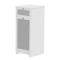 Artiss Laundry Hamper White Rattan Bathroom Storage Cabinet Basket