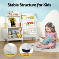 Keezi 3-Tier Kids Bookshelf Toy Storage Organizer Display Rack