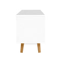 Artiss TV Cabinet 120cm Entertainment Unit White Wood