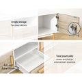 Artiss TV Cabinet 120cm Entertainment Unit White Wood