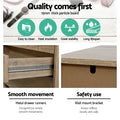 Artiss MYLA 6 Chest of Drawers Oak