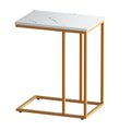 Artiss Marble Effect Coffee Table Side Table Emma