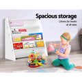 Keezi 4 Tier Kids Bookshelf Magazine Rack Organiser