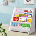 Keezi 4 Tier Kids Bookshelf Magazine Rack Organiser