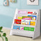 Keezi 4 Tier Kids Bookshelf Magazine Rack Organiser
