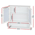 Artiss Bathroom Mirror Cabinet Storage Cupboard