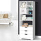 Artiss NANA White Bookshelf with Drawers Storage Unit