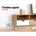 Artiss TV Cabinet 140cm Wooden Entertainment Unit Storage Scandi