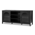 Artiss Buffet Sideboard 2 Door Storage Cabinet Black