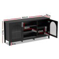 Artiss Buffet Sideboard 2 Door Storage Cabinet Black