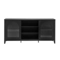 Artiss Buffet Sideboard 2 Door Storage Cabinet Black