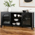 Artiss Buffet Sideboard 2 Door Storage Cabinet Black
