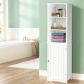 Artiss Bathroom Cabinet 160cm White Storage Organiser