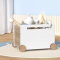Keezi Kids Toy Box Storage Container Chest Organiser with Wheels