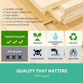 Keezi Kids Toy Box 12 Bins Bookshelf Organiser Storage Rack