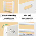 Keezi Kids Toy Box 12 Bins Bookshelf Organiser Storage Rack